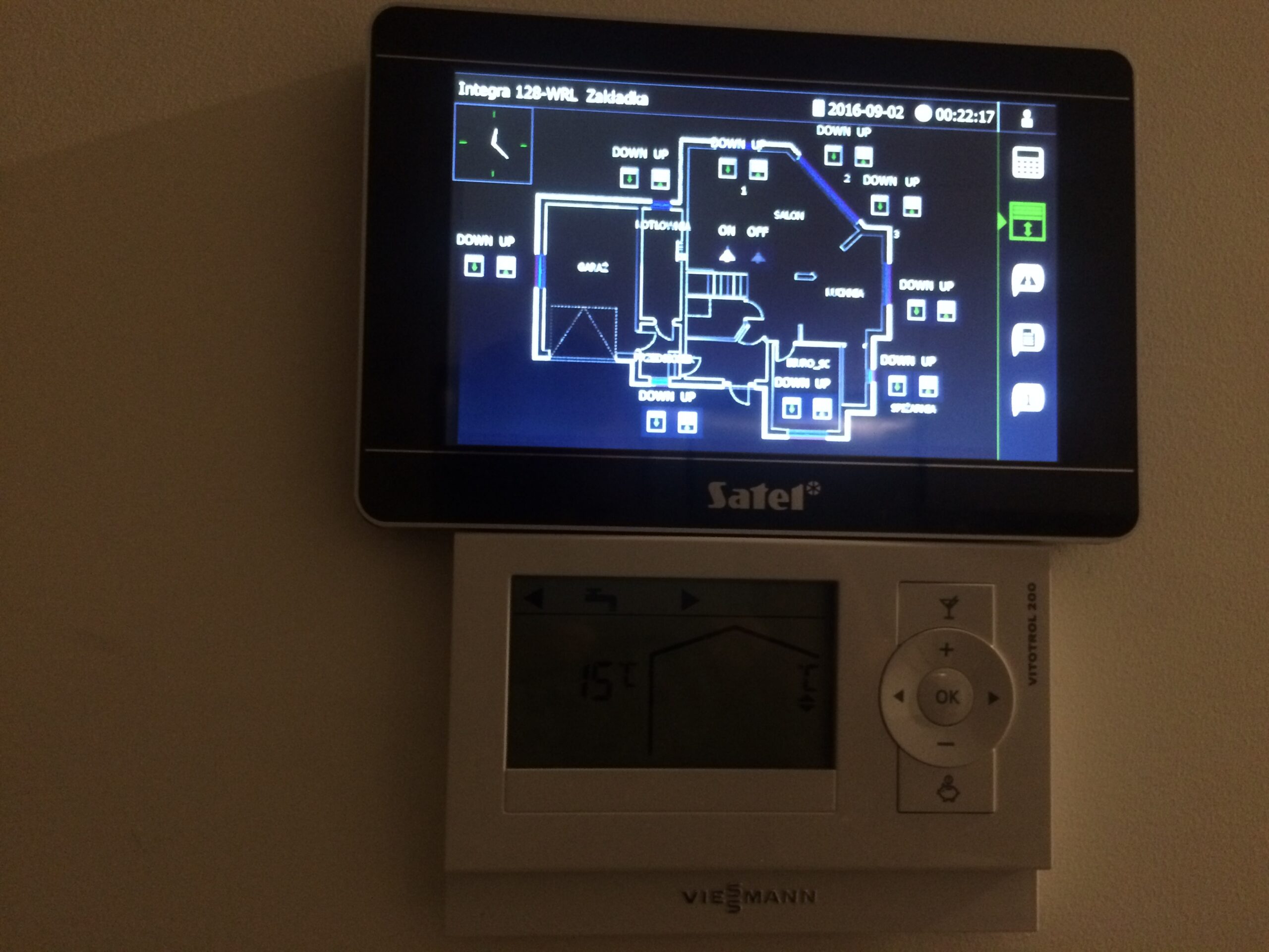 Sterowanie systemem inteligentnym